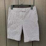 Darjoni Pinstripe‎ Shorts Blue Size 8 Photo 7
