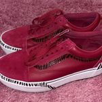 Vans  Old Skool Magenta Zebra Print Stacked Platform Sneakers Photo 3
