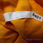 Eloquii  Women's Plus Size Tie Strap Wide‎ Leg Jumpsuit marigold yellow, size 24 Photo 15