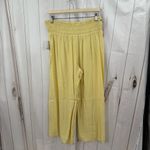 O'Neill  Women’s XL Yellow Lenox Wide Leg Pants New Photo 3