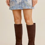 Donald Pliner Erwincs Brown Leather Knee Photo 0