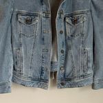 Retrofete Ada Puffed Shoulder Denim Jacket XS Blue Photo 5