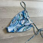 Monica Hansen Beachwear Bikini Bottoms groovy brazilian thong womens Blue xsmall Size XS Photo 2