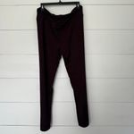 Soft Surroundings  Women’s PL Maroon Pull on Pants Ankle Photo 3