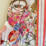 Aratta Silent Journey Embroidered Floral Shirt Kimono Size XL Green Size L Photo 4