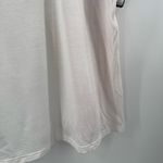 VILAGALLO Top Size Small Stripes Linen Blend Short Sleeve Multi Color V Photo 8