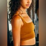 Free People Movement Happiness Runs Square Neck Crop M/L Orange Size M Photo 1