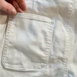 Hudson Jeans Hudson Wide Leg Front Seam White Ankle Crop Jeans with Attached Tie – Size 8💛 Photo 9