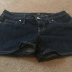 a.n.a . Women's Juniors Blue Jean Shorts Zip Button Pockets Size 12 Photo 0