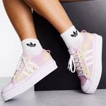 Adidas ’s Brand New Originals Nizza Platform Sneakers Laced Size 8.5 Photo 12