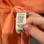 fab'rik Fab’rik Sunset Orange Gathered Waist Dress Photo 3