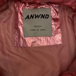 Anwnd Metallic Pink Puffer Jacket Photo 1