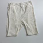 Vintage Thermals Long Underwear Long Johns Waffle Buttery Yellow Cream USA Made Size XL Photo 3