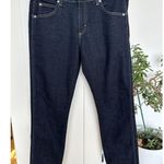 AMO Denim Bow Soft Raw, NWOT, Size 28 Blue Photo 0