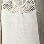F & F One Size Tank fish net tank with lace back, pit to pit 11, stretch to 19 length is 22 Photo 3
