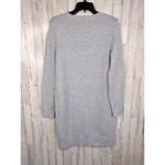 VERO MODA Gray Doffy Long Sleeve Knit Crew Neck Sweater Dress Size S Photo 6