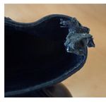 Miss Sixty Vintage y2k Black Leather Moto High Heel Boots Size 36.5/ US 6 Photo 5