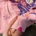 Disney Vintage  Minnie Pink Zip Up Hooded Sweatshirt Photo 7