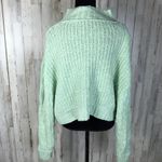 Free People Merry Go Round Cable Knit Crop Sweater Photo 3