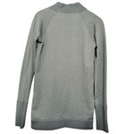 Lululemon  Women’s Size 8 Slate Blue Gray Rest Less Half Zip Pullover Top Photo 4