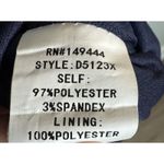 Siren Lily Women's Navy Blue Lace Dress, Gorgeous, Flowy And Comfy, Size 1X Photo 5