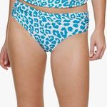 Calvin Klein Classic Mid-Rise Bikini Swim Bottom Animal Print Large NWT Photo 0