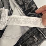 ZARA ButtonFly Distressed High Waist Size 2 Raw Hem Photo 5