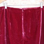 Anthropologie | Raspberry Montie Velvet Mini Skirt Photo 10