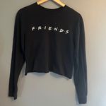FRIENDS the TV show black long sleeve logo too Size M Photo 0