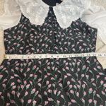 & Other Stories & Other Stories Embroidered Jacquard Mini Dress with Contrasting Cotton Sleeves Photo 8