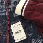 Free People NWT, Varsity of Dreams Bomber Jacket, Sz S Photo 9