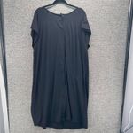 Kindred‎ Bravely Womens Nursing Gown Snap Size 1X/2X Breastfeed Comfy Pockets Black Photo 8