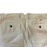 Tommy Hilfiger VTG Womens Beige SZ 16 Striped Chino Casual Bermuda Shorts Plus Photo 3