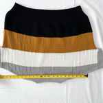 Ambiance Apparel Crew Neck Sweater Color Block On The Way Sweater Brown Photo 4