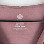 Davy Maternity & Nursing Pajama Top Dusty Mauve Short Sleeve Stretch Purple Size undefined Photo 2