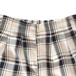 SheIn Unity High Waist Tartan Paperbag Waist Pants with Pockets Black and White •Size Medium Photo 12