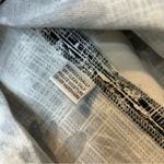 St. John Sport Skirt Pleats Black White Flowers Floral Side Zip Women Size Large Photo 3