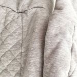 Lululemon Light Grey Forever Warm Quilted Heavyweight Quarter Zip Pullover 8 Photo 8