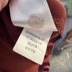 Athleta Deep Rusty Red Lightweight Stretch Pants With Deep Pockets Women Size 8 Photo 6