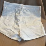 Wild Fable White Jean Shorts Distressed Raw Hem Photo 1