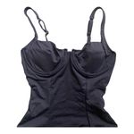 Cupshe NWT--BLACK SLIM & SCULPT BLACK ONE PIECE SWIMSUIT Photo 1