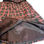 VTG Haberdashery Plaid Womens Suit Red 12P Wool Blend Academia Tartan Plaid Photo 10