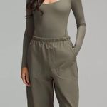 Lululemon Wundermost Ultra-Soft Nulu Square-Neck Long-Sleeve Bodysuit Photo 4