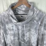 Old Navy Go-Warm Funnel-Neck Cropped Microfleece Sweatshirt Size 3X Cloud Sky Photo 3