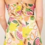 Hutch By Anthropologie Mixed Fruit Halter Dress Size 10 New Photo 1