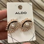 ALDO  earrings evil eyes diamonds paved studs Photo 2