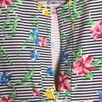 Ibkul ladies athletic long sleeve crew dress in Johanna floral sun protection S Black Photo 5