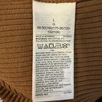 Gap  Ribbed Cowl Neck Sweater Mini Dress Women's Large Brazen Brown Cozy Knit Photo 13