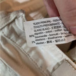 ZARA  Floral Embroidered White Skinny Jeans Yellow Flowers Size 4 Photo 6