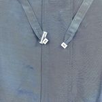 Lafayette 148  Sz 4 Jacket Linen Blend New York Navy Full Zip 3/4 Sleeve Pocket Photo 9